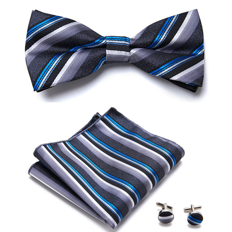 Set with Elegant Bow Tie Design for Handcrafted with Matching Accessories