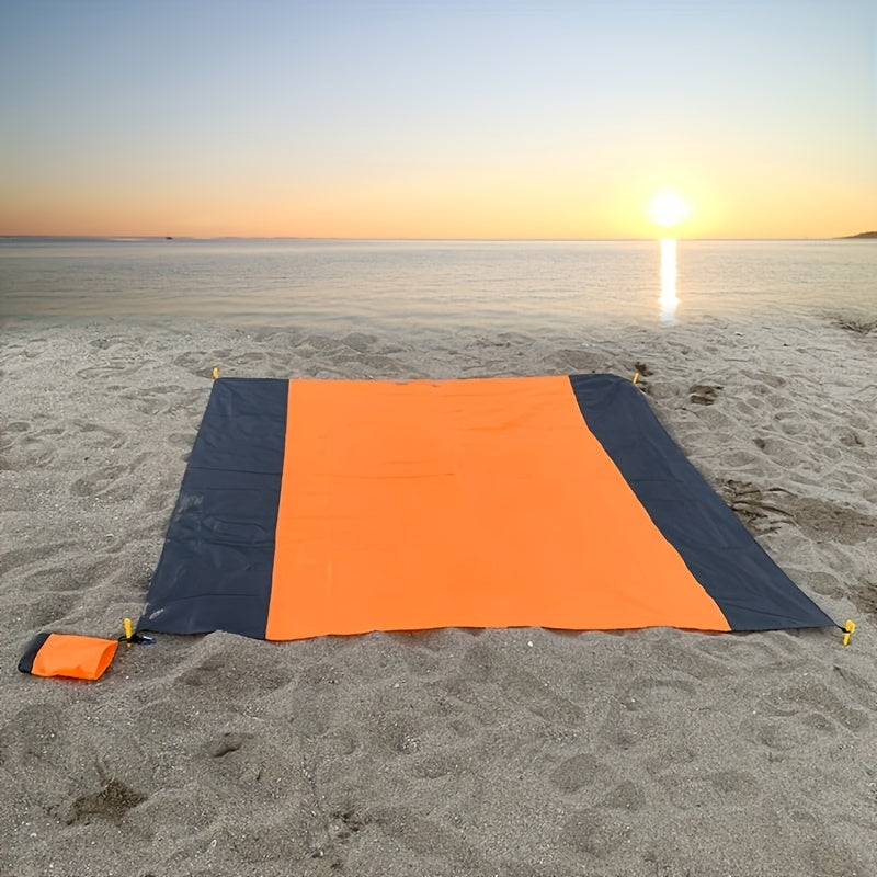 Extra Large Beach Towel with Nautical Stripe Pattern