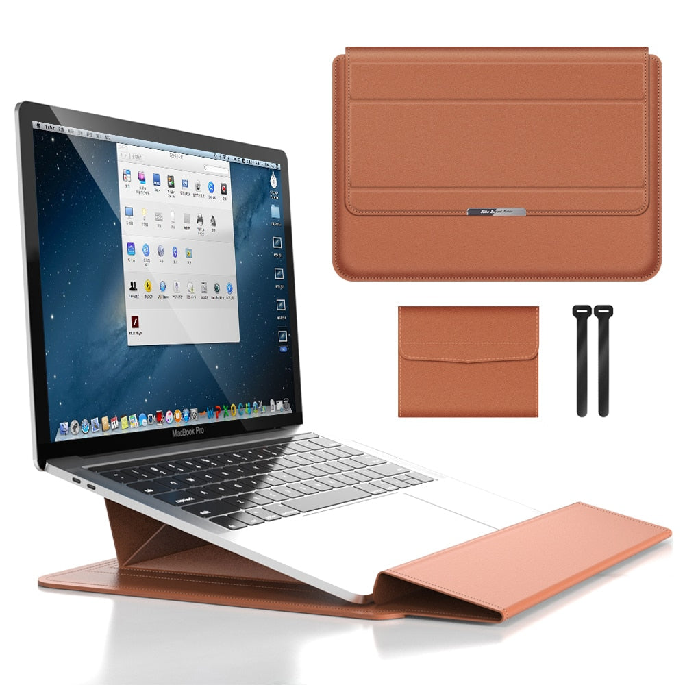 Stand Laptop Sleeve with Built-in for Protective Case for 11 16 Inch Laptops