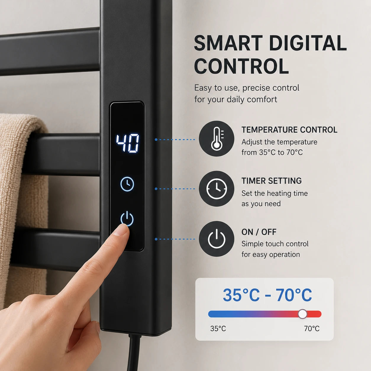 electric towel warmer