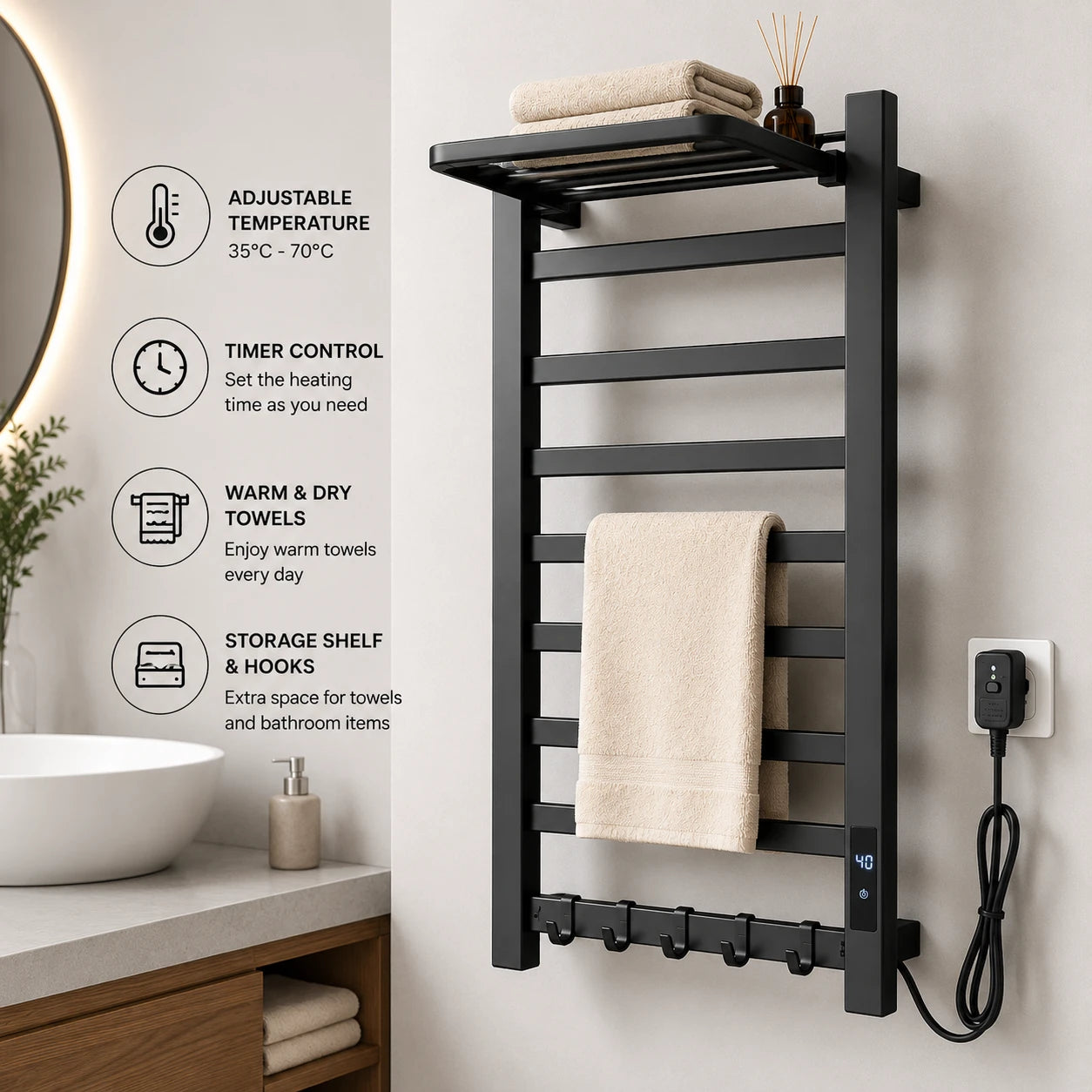 electric towel warmer