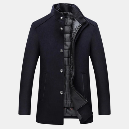 Stand with Urban Classic Men's Jacket with Up Collar for Stylish and Comfortable