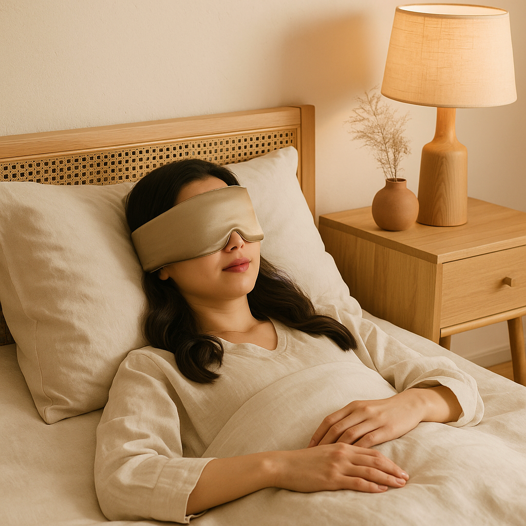 Cooling Sleep Mask with Gel Filling for Comfort and Relaxation During Rest