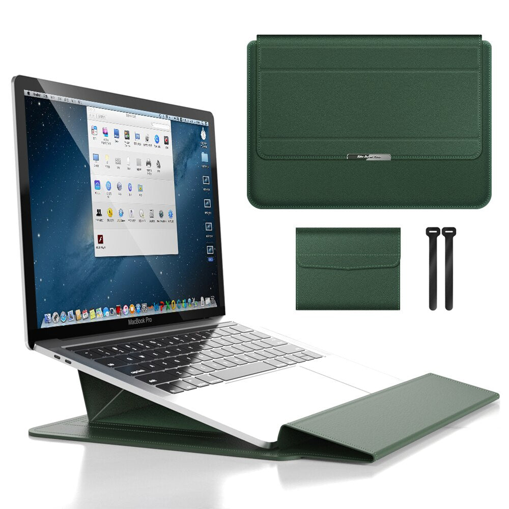 Stand Laptop Sleeve with Built-in for Protective Case for 11 16 Inch Laptops