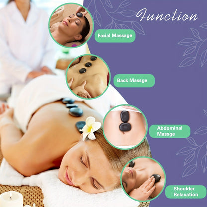 Set Professional Stone Massage for Complete with Heater