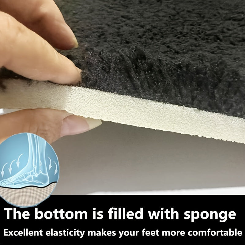 Mat Super Soft Bath for Absorbent, Non-Slip, and Comfortable for the Bathroom