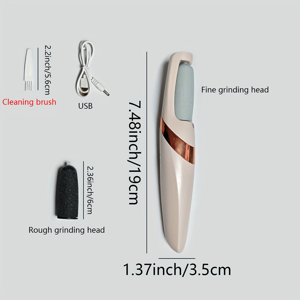 Electric Foot File for Carefree and Efficient