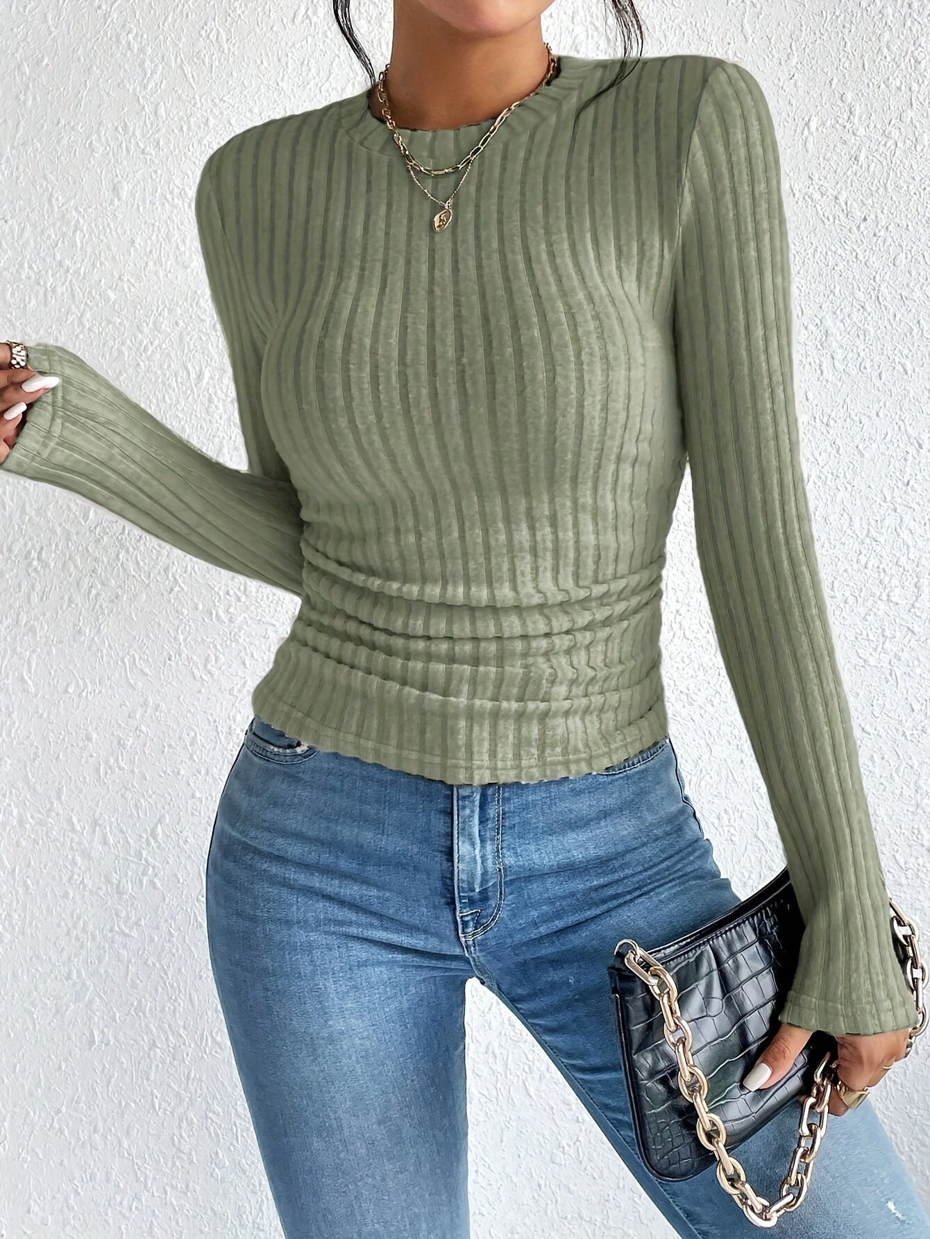 Luna Knitted Sweater for Elegant and Comfortable for Fall & Winter