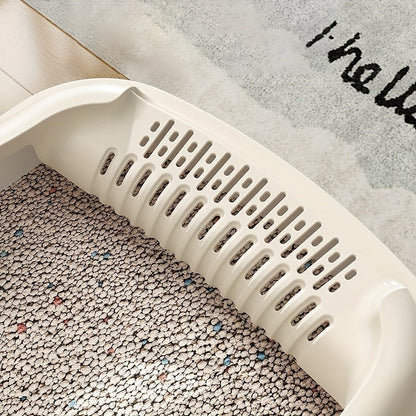 Extra Large Litter Tray with Splash Protection for Spacious, Practical and Easy to Maintain