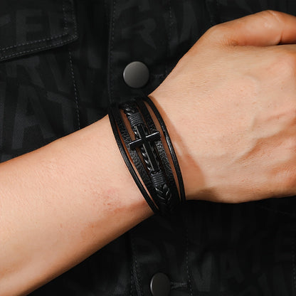 Bracelet Spiritual Leather for the Modern Man