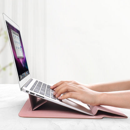 Stand Laptop Sleeve with Built-in for Protective Case for 11 16 Inch Laptops