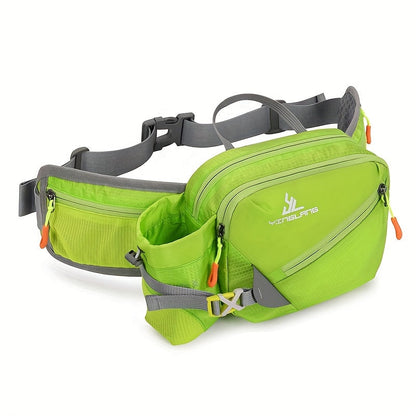 Holder Versatile Running Waist Bag with Water Bottle for Durable Nylon with Zippers