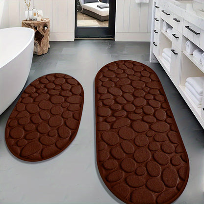 Set Anti-Slip Bath Mat for Safety and Comfort