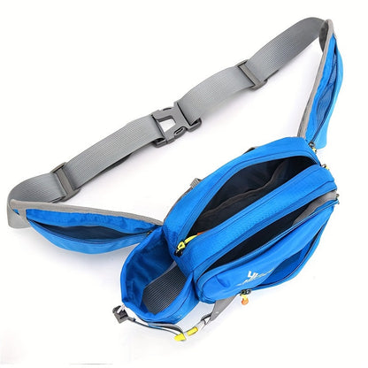 Holder Versatile Running Waist Bag with Water Bottle for Durable Nylon with Zippers