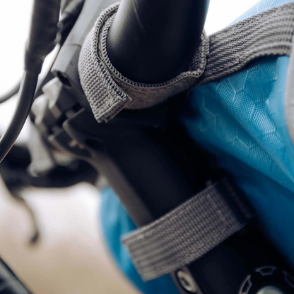 Holder with Practical Bicycle Handlebar Bag with Smartphone and Water-Resistant Material