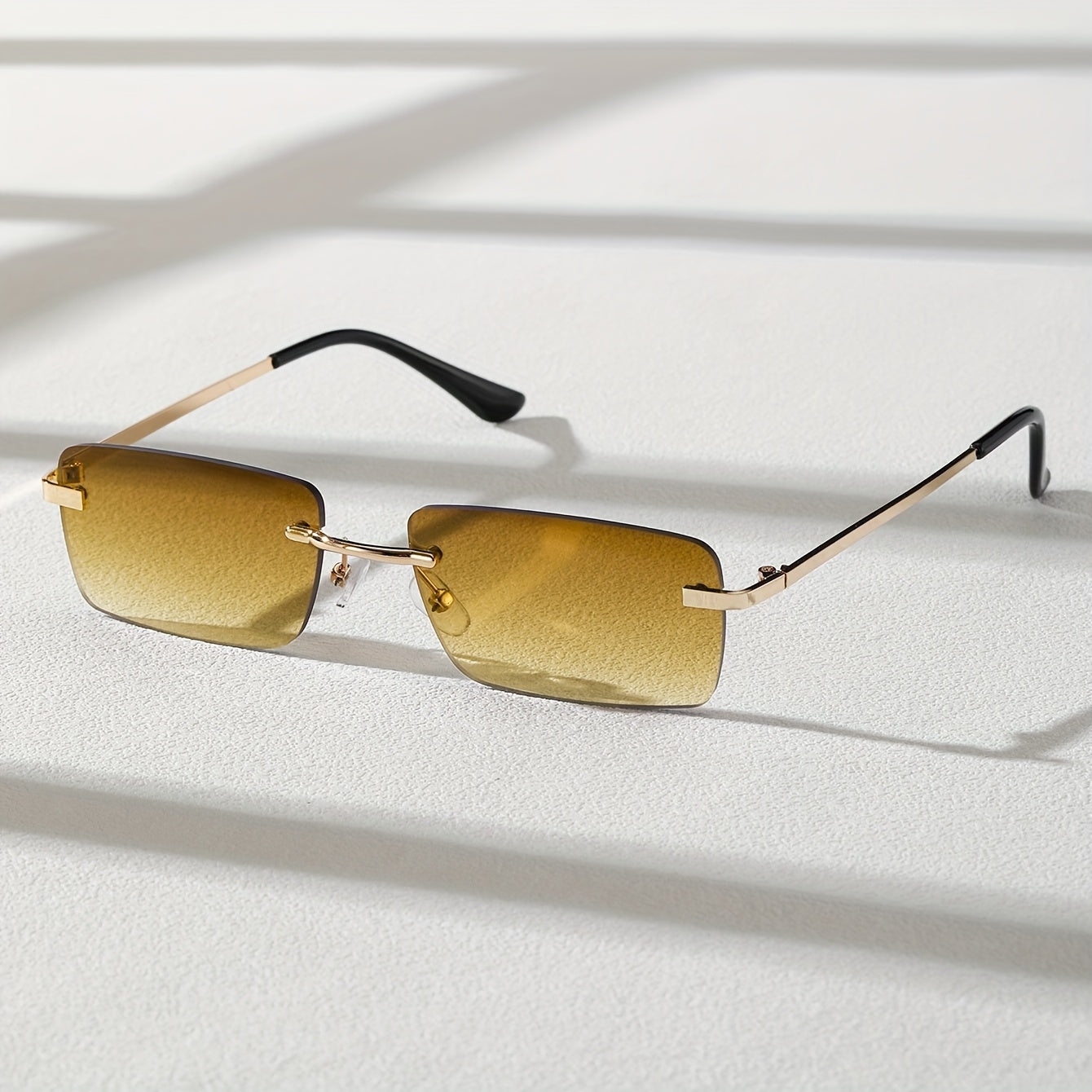 Stylish Frameless Sunglasses for Trendy and Comfortable for Men