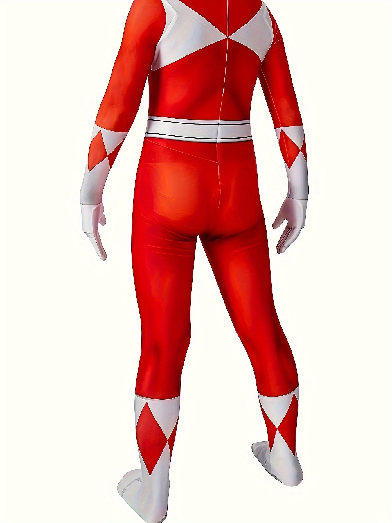 Power Ranger Costume for Red Ranger Cosplay for Kids