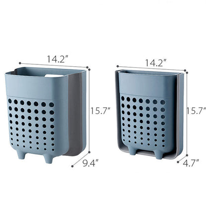 Basket Foldable Wall-Mounted Laundry for Space-Saving and Ventilated