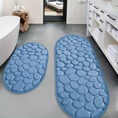 Set Anti-Slip Bath Mat for Safety and Comfort
