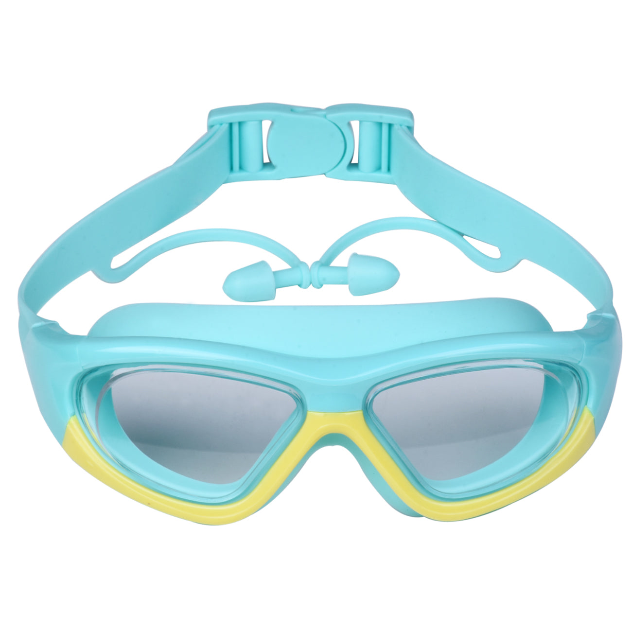 Kids Swim Goggles with Large Frame for Comfortable & Anti-Fog for Swimming Fun