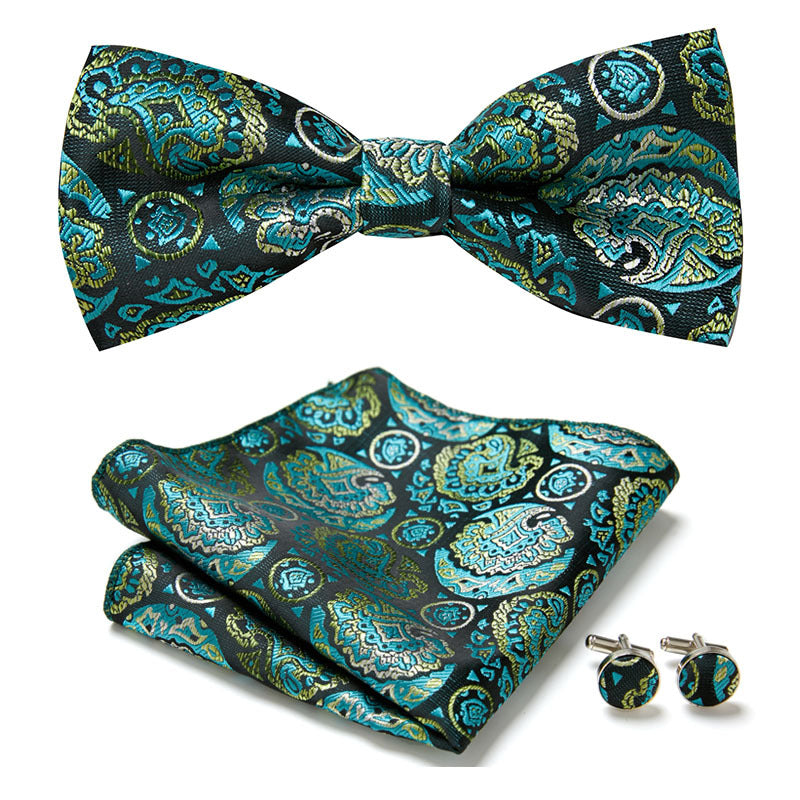 Set with Elegant Bow Tie Design for Handcrafted with Matching Accessories