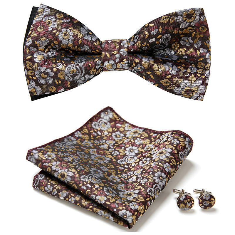 Set with Elegant Bow Tie Design for Handcrafted with Matching Accessories