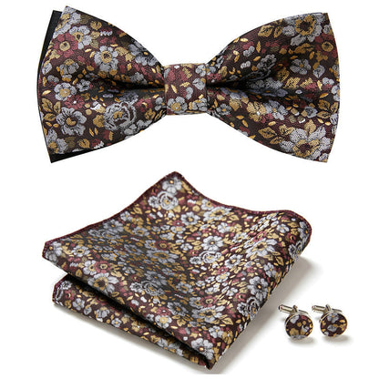 Set with Elegant Bow Tie Design for Handcrafted with Matching Accessories