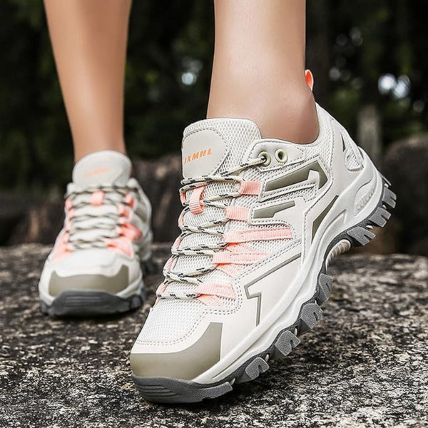 Shoes with Sporty Hiking Design for Women with Comfortable Fit and Grip