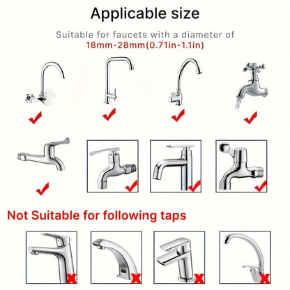 Attachment Handheld Shower with Hose and Brush for Pets, Garden, and Kitchen