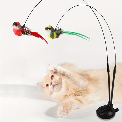 Interactive Cat Toy with Suction Cup for Ultimate Play Fun for Your Cat