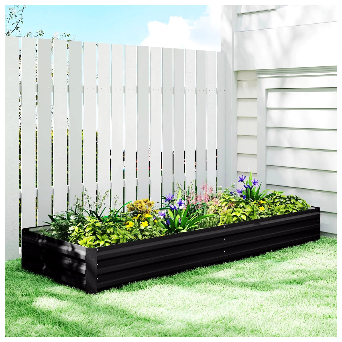 Galvanized Raised Garden Bed – view 1