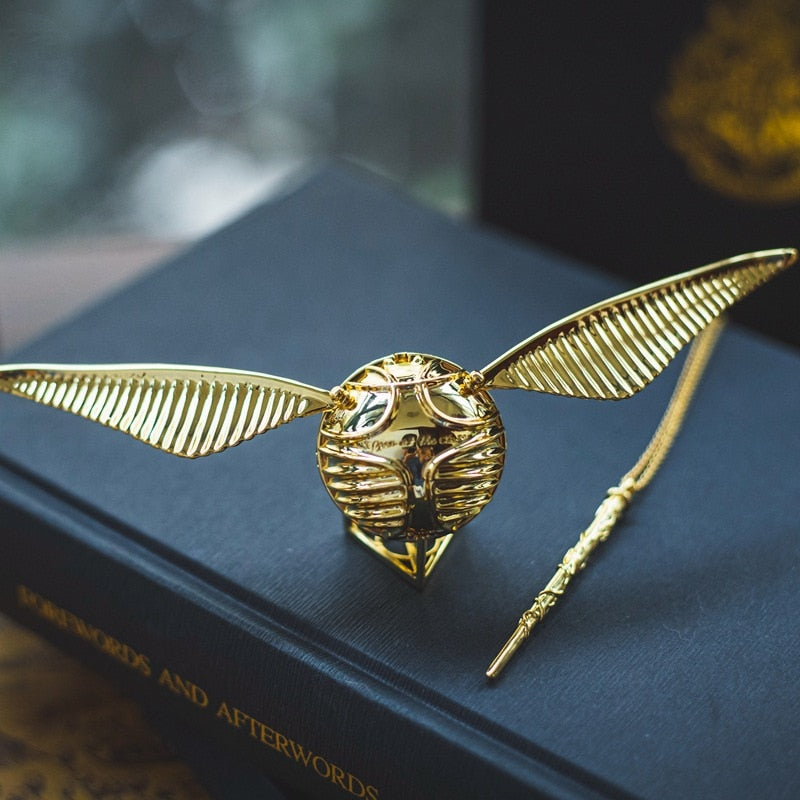 Ring with Golden Winged Orb Box for Movable Jewellery Case