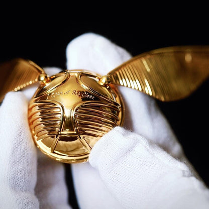 Ring with Golden Winged Orb Box for Movable Jewellery Case
