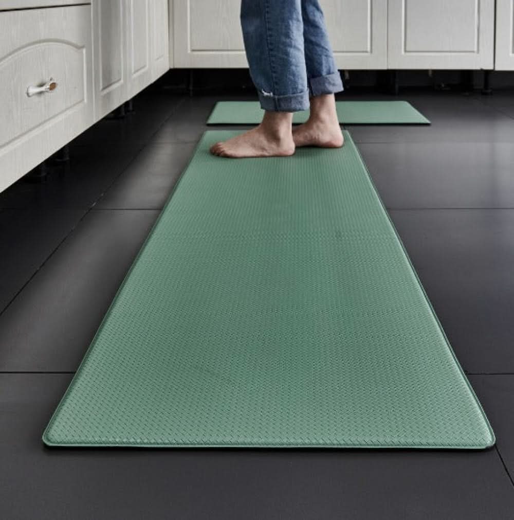 Mat with Ergonomic Anti-Fatigue Kitchen Non-Slip Surface