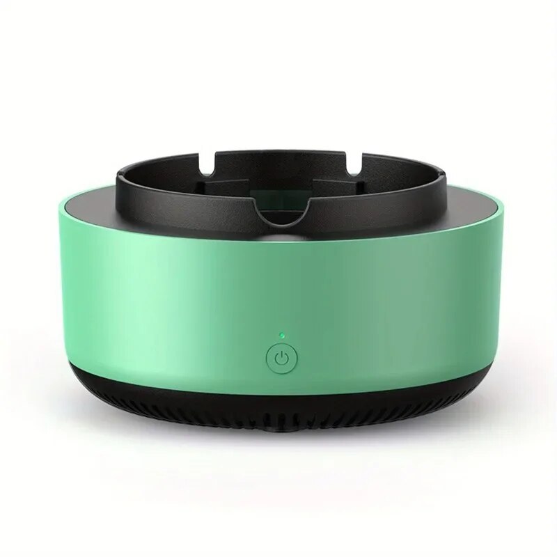 Air Purifying Ashtray with Smoke Extraction for Compact and Quiet for Indoor Use