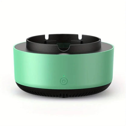 Air Purifying Ashtray with Smoke Extraction for Compact and Quiet for Indoor Use