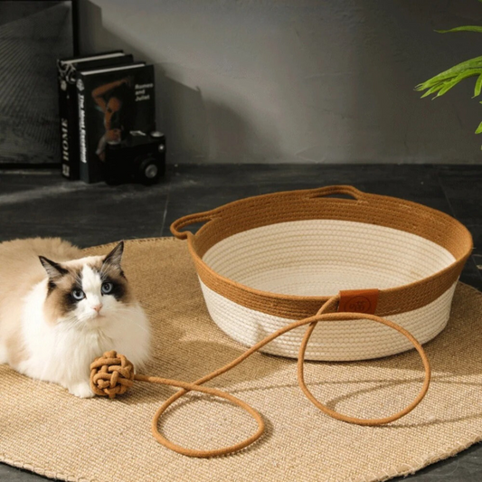 handwoven cotton rope