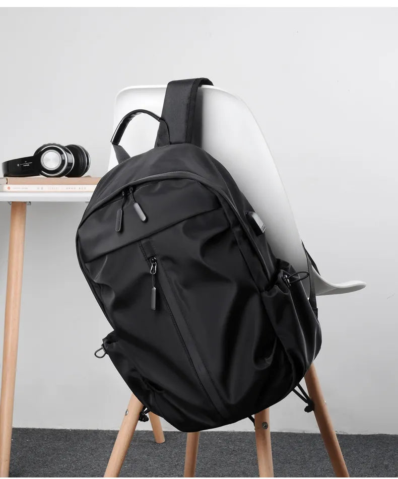 Water-Resistant Anti-Theft Laptop Backpack for Men