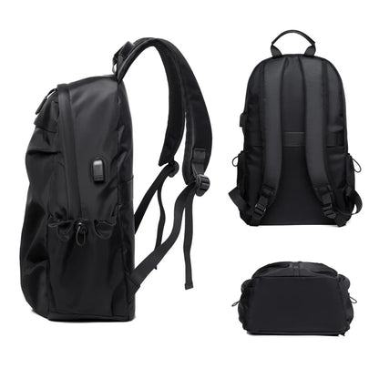 Water-Resistant Anti-Theft Laptop Backpack for Men