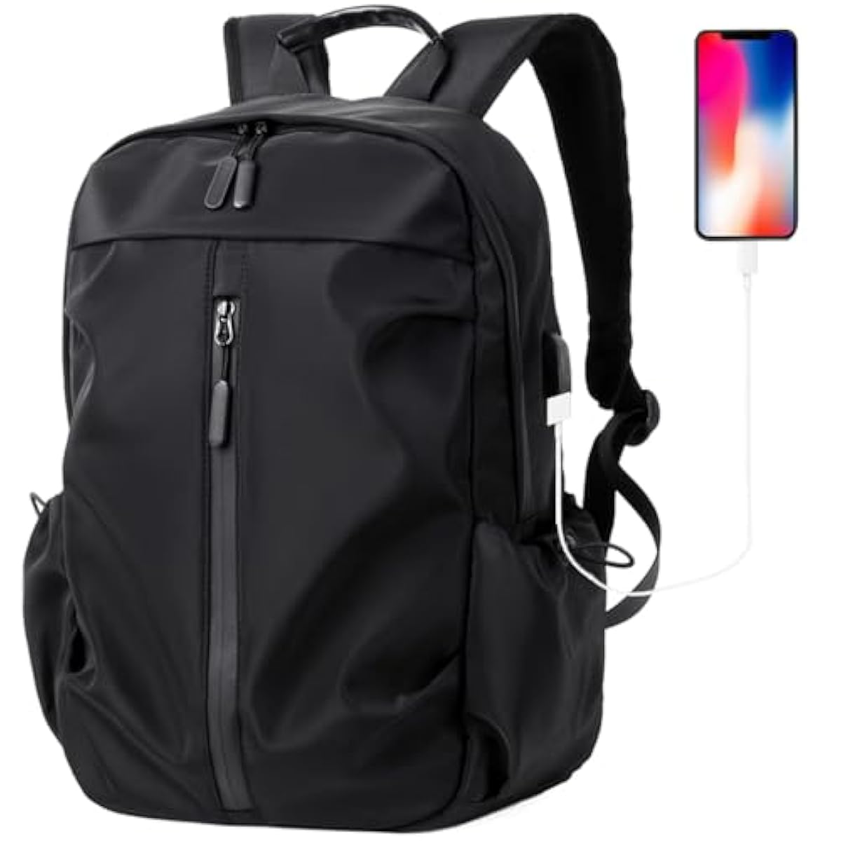 Water-Resistant Anti-Theft Laptop Backpack for Men