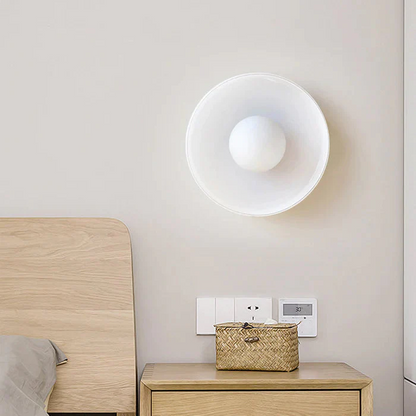 Glass with Modern Round Ceiling Lamp with Elegant and Timeless Design