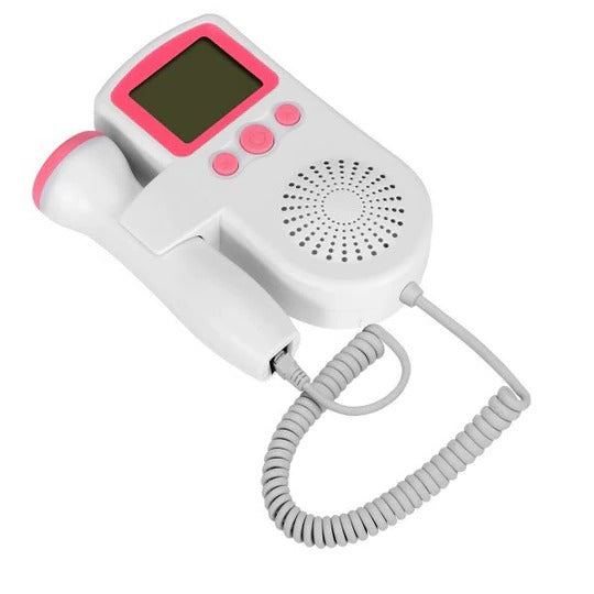 Portable Fetal Doppler with LCD Display for Clear and Reliable