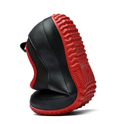 Shoes Waterproof Slip-on Unisex Work for Comfortable and Slip-Resistant for Work