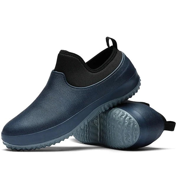 Shoes Waterproof Slip-on Unisex Work for Comfortable and Slip-Resistant for Work