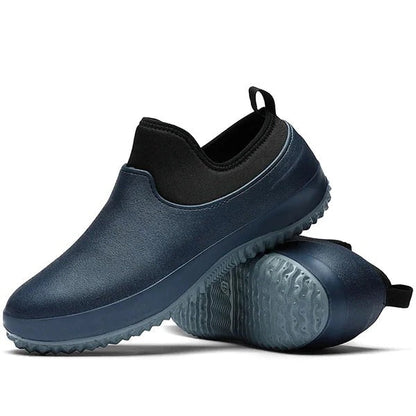 Shoes Waterproof Slip-on Unisex Work for Comfortable and Slip-Resistant for Work
