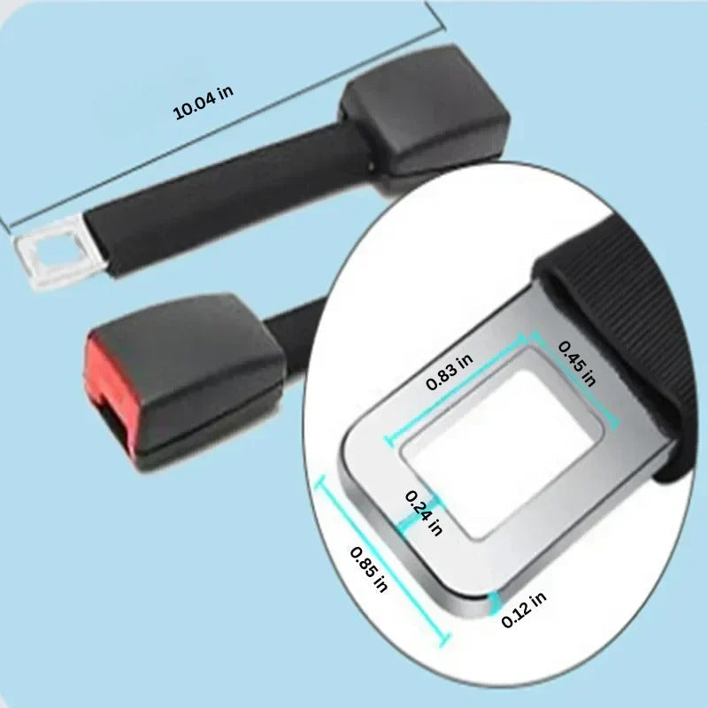 Car Seat Belt Extender with Elevated Buckle for Comfortable and Easy Use