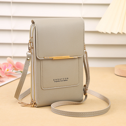 Wallet with Touchscreen Phone Bag with Function for Compact Crossbody for Daily Use