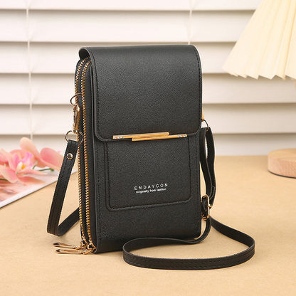 Wallet with Touchscreen Phone Bag with Function for Compact Crossbody for Daily Use