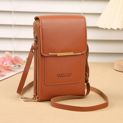 Wallet with Touchscreen Phone Bag with Function for Compact Crossbody for Daily Use