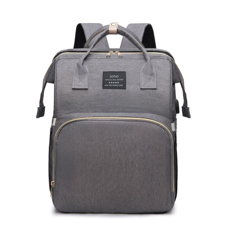 Bag with Changing Expandable Baby Bed for Multifunctional Travel Changing Bag